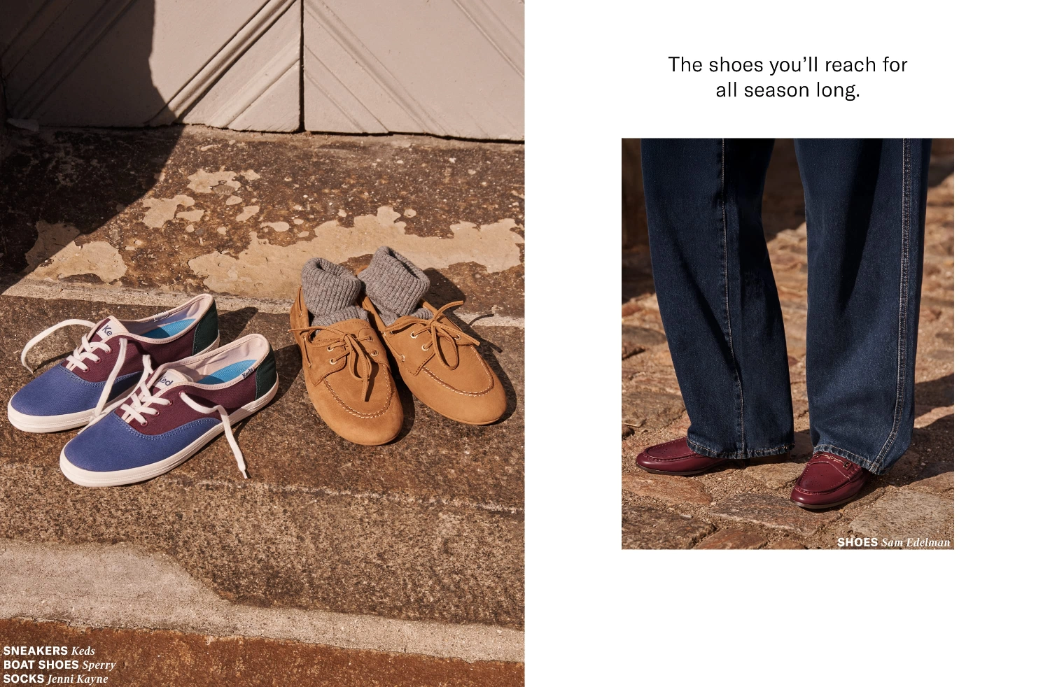 The shoes you’ll reach for all season long.
