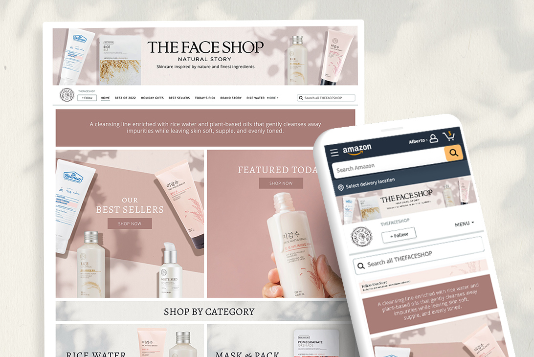 How the Face Shop optimized their Store on Amazon | Amazon Ads