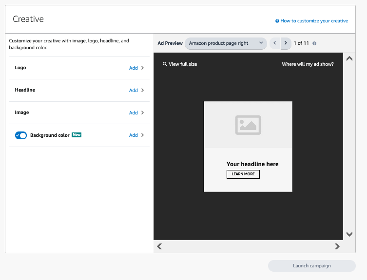 Nội dung quảng cáo