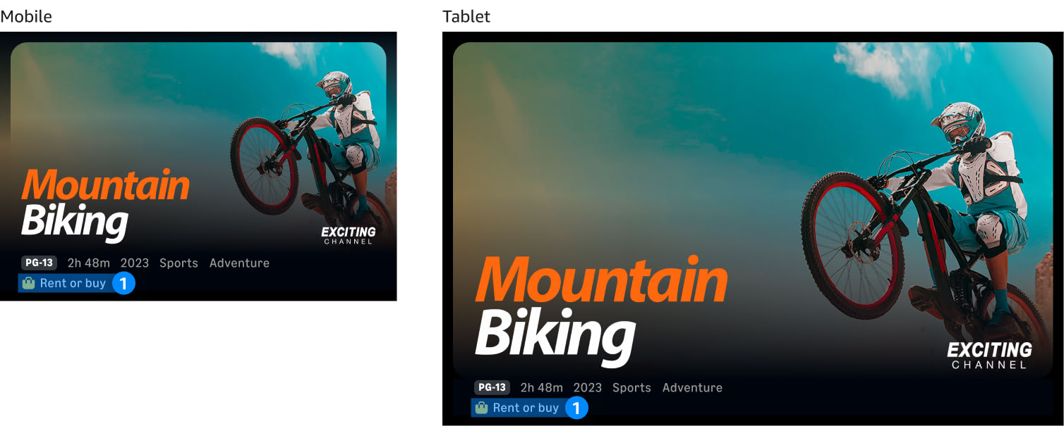 Mobile Entitlement Offer Clarity (EOC) string