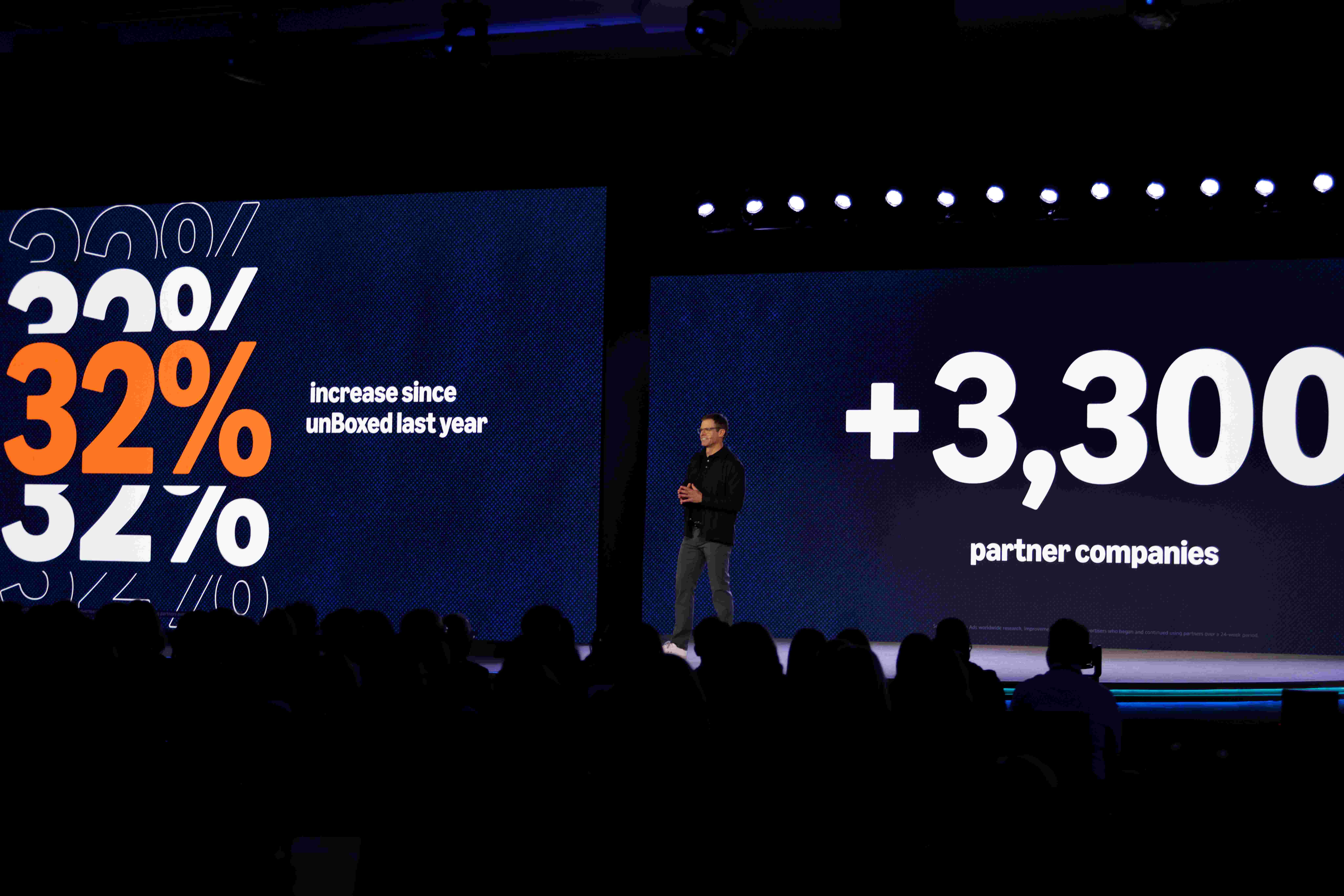 Alan Moss, Vice President of Global Ad Sales, sluit de partnertoespraak af op unBoxed 2025