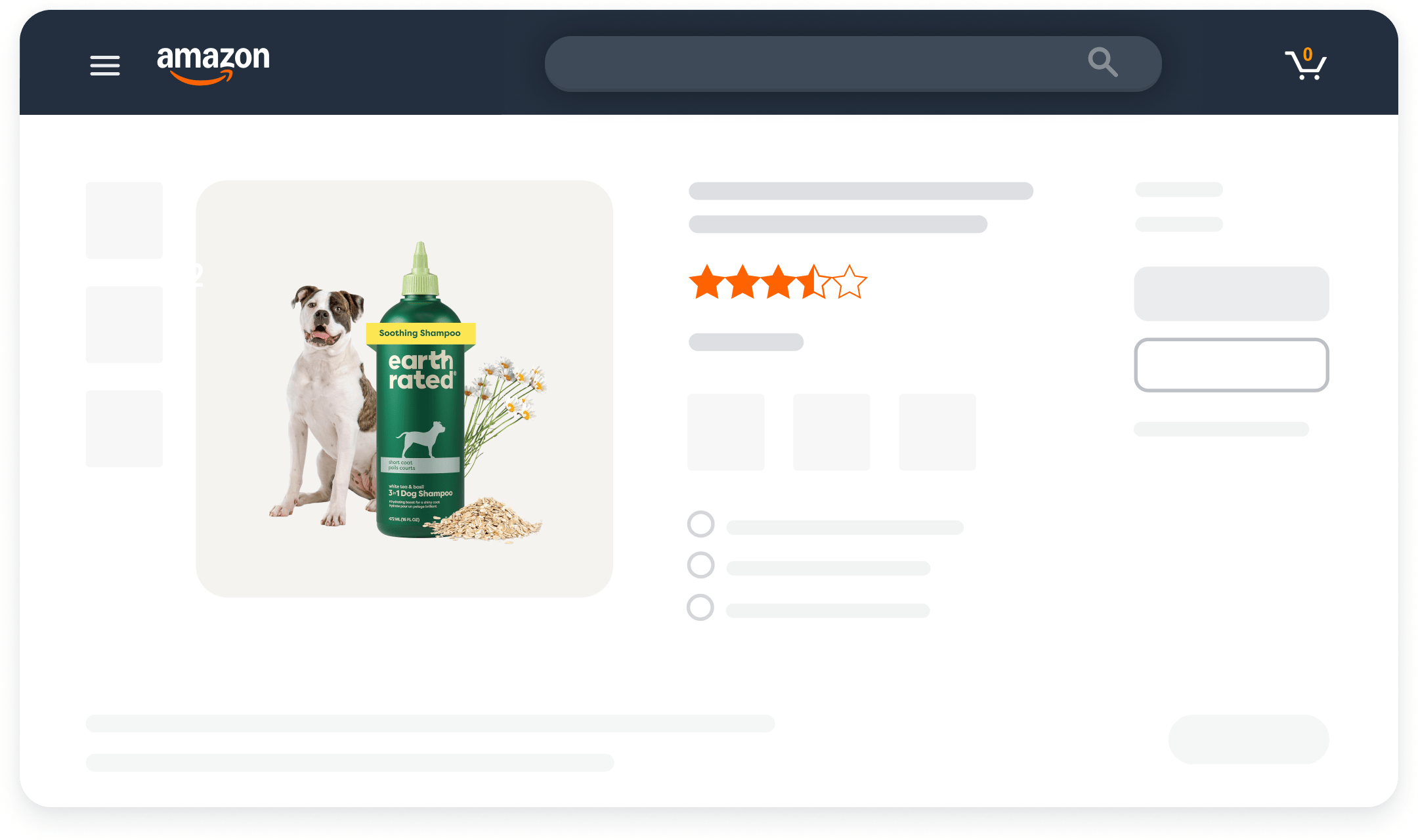 Amazon.com product detail page