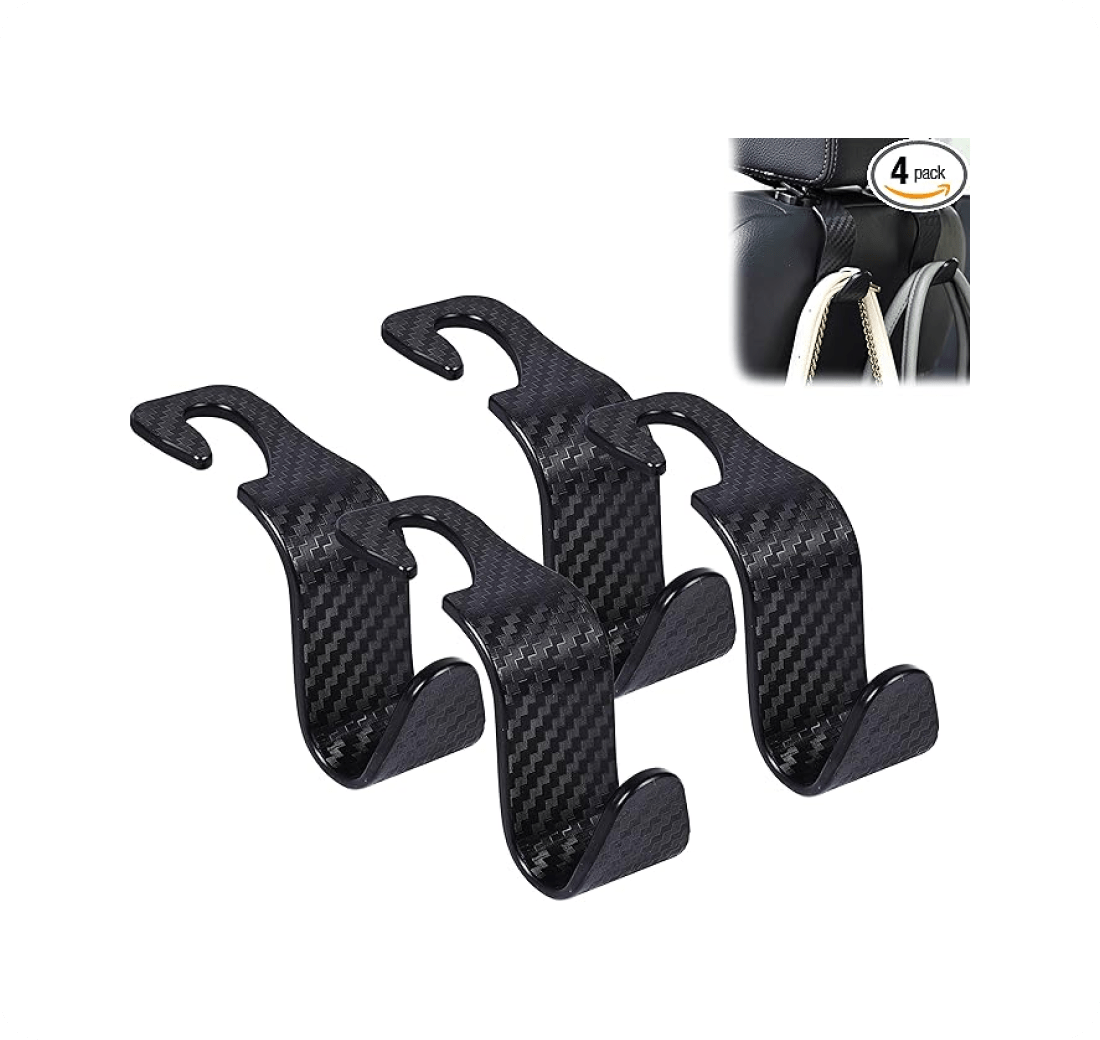 Amooca Car Seat Headrest Hook