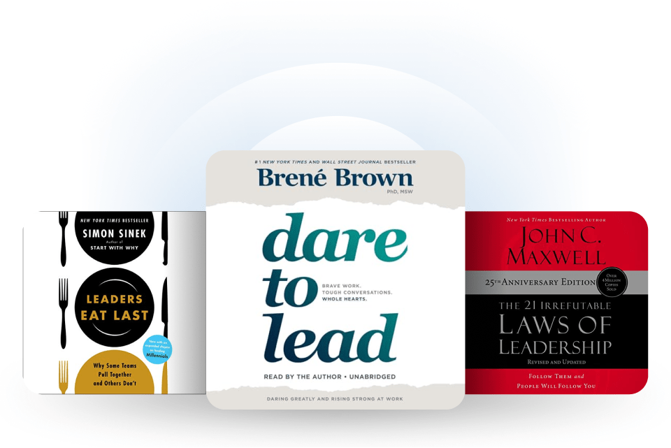 Image of 3 audiobooks