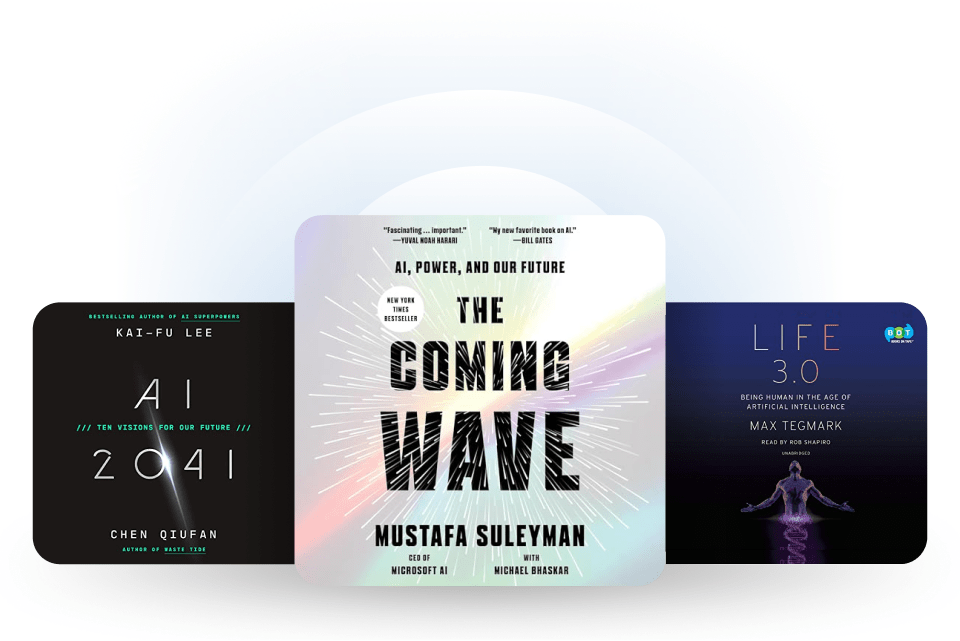 Image of 3 audiobooks