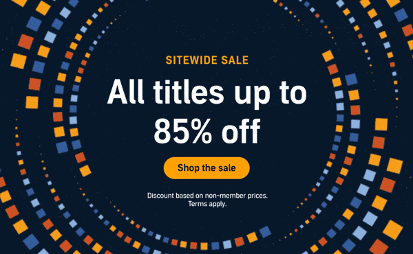 Sitewide Sale: All titles up to 85% off. Shop the sale. Discount based on non-member prices. Terms apply.