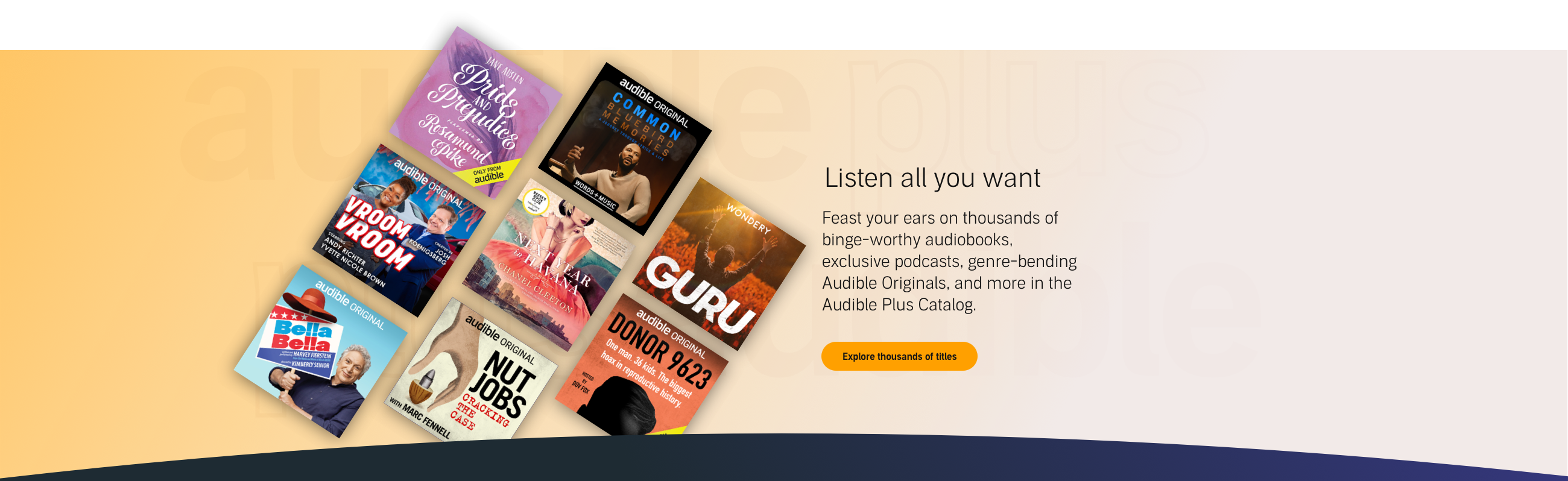 Audible Plus Catalog Explore Thousands of Titles
