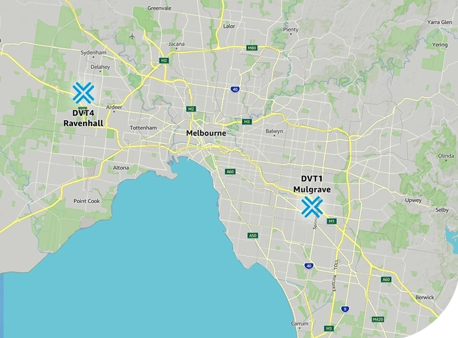 melbourne amazon flex delivery station map