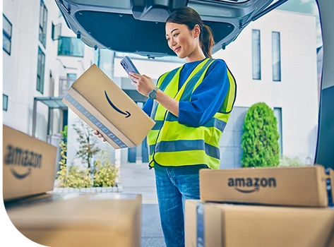 配達パートナーの写真