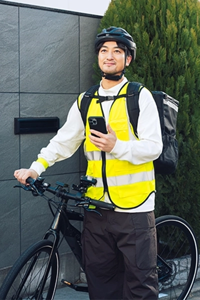 配達パートナーの写真