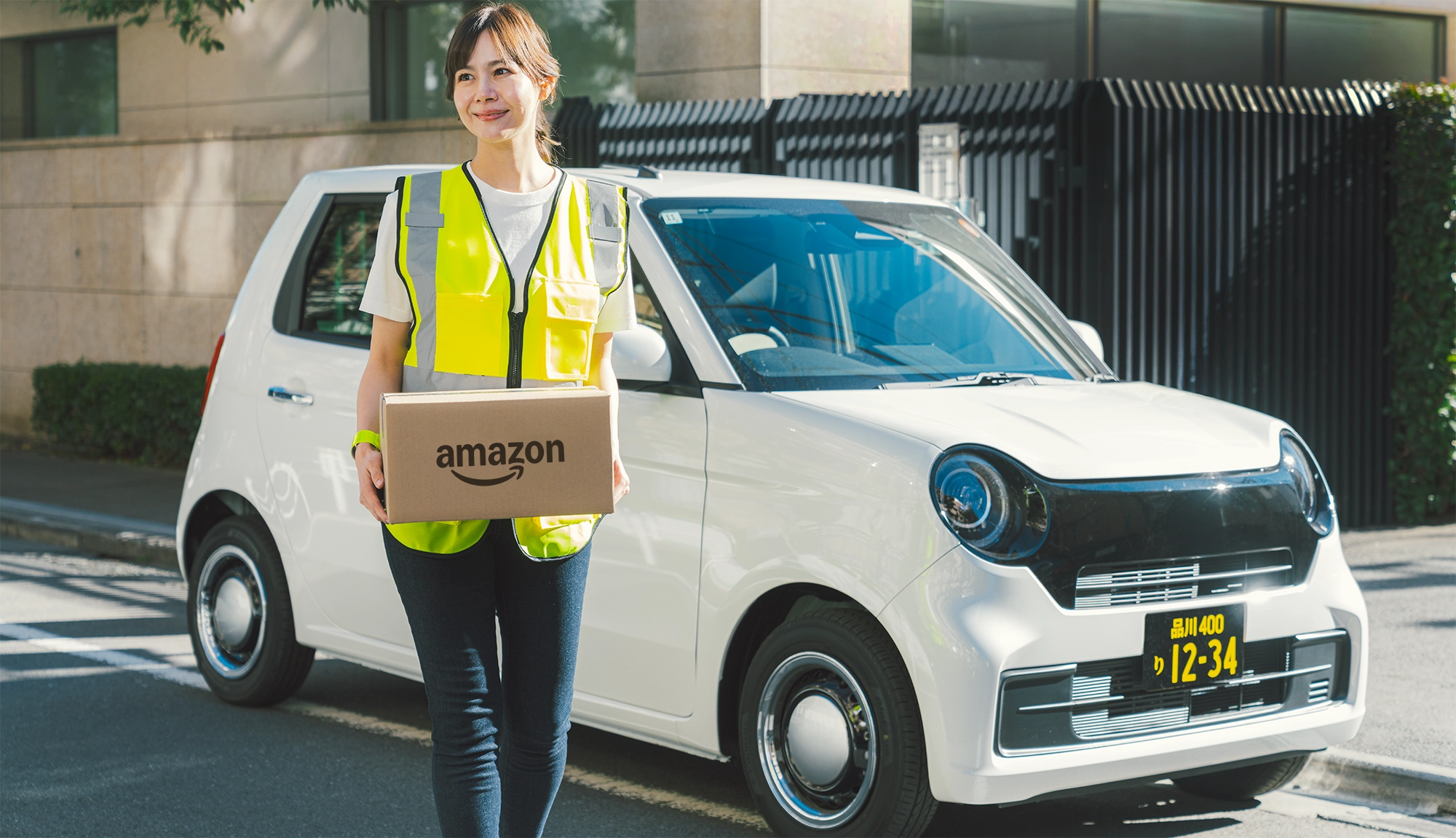 軽乗用車を使ったAmazon Flexでの配達