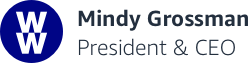 WW President & CEO Mindy Grossman