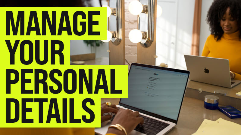 Manage Your Personal Details on IMDbPro