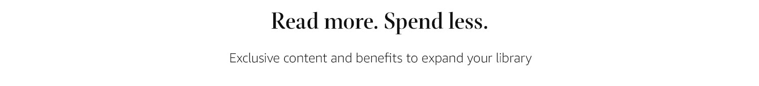 read more. spend less.