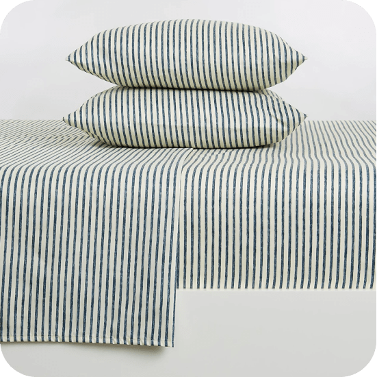 Striped Microfiber Sheets