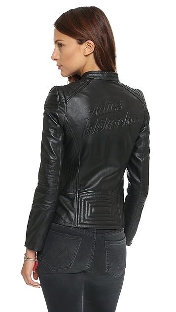 Beach Riot Adios Leather Jacket | SHOPBOP
