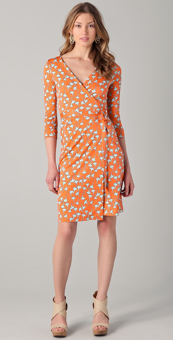 Diane Von Furstenberg New Julian Wrap Dress Shopbop