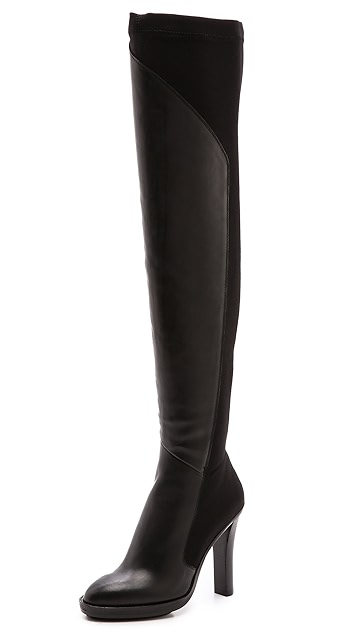 dkny thigh high boots