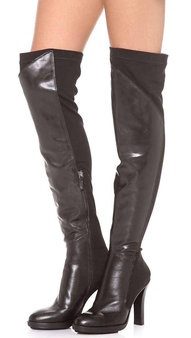 dkny thigh high boots