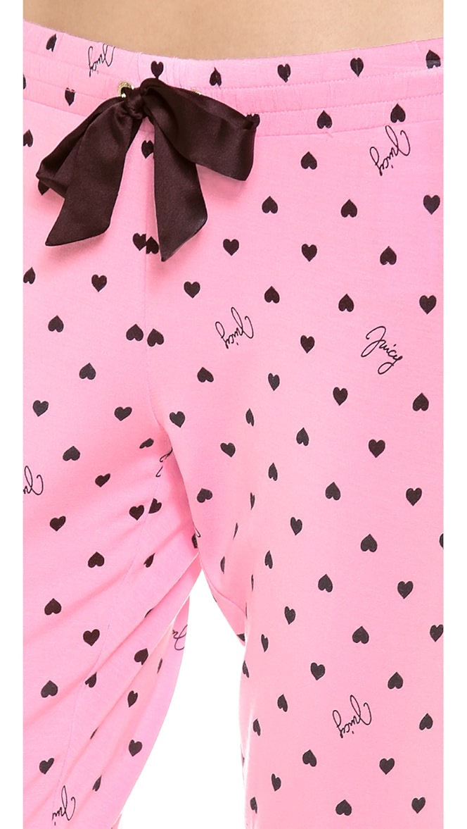 Juicy Couture Grand Heart Pj Pants Shopbop