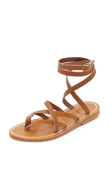 k jacques wrap sandals