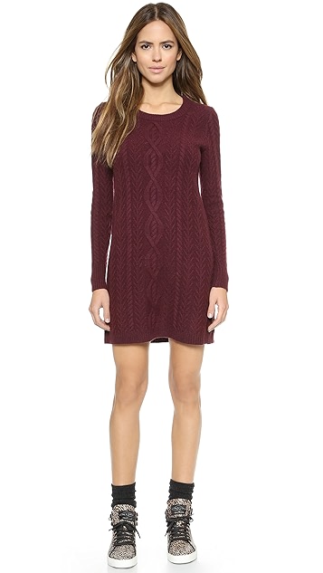 Madewell Elin Cable Sweater Dress | SHOPBOP