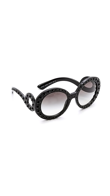 prada studded sunglasses