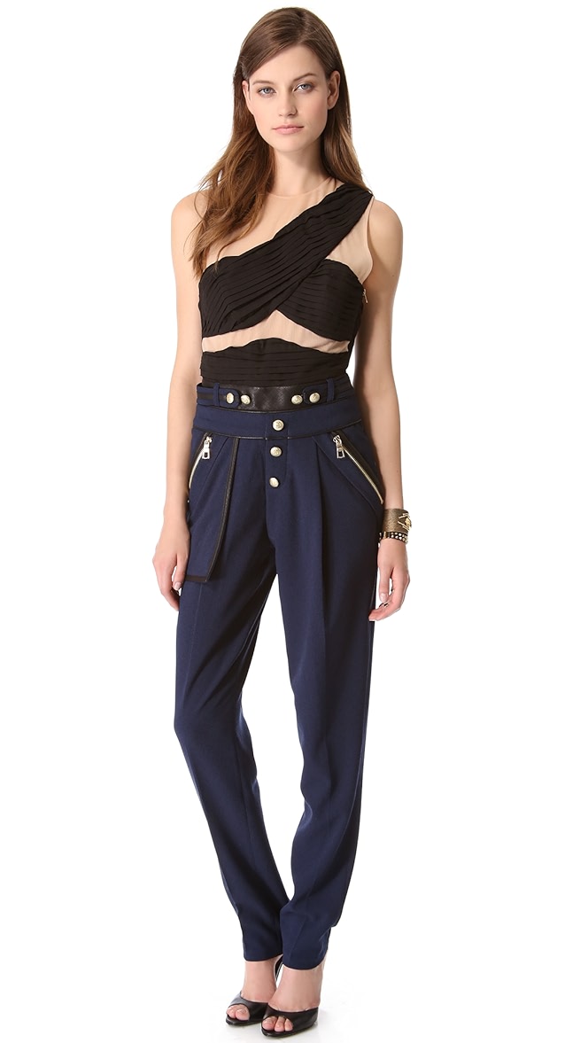 three floor jumpsuit