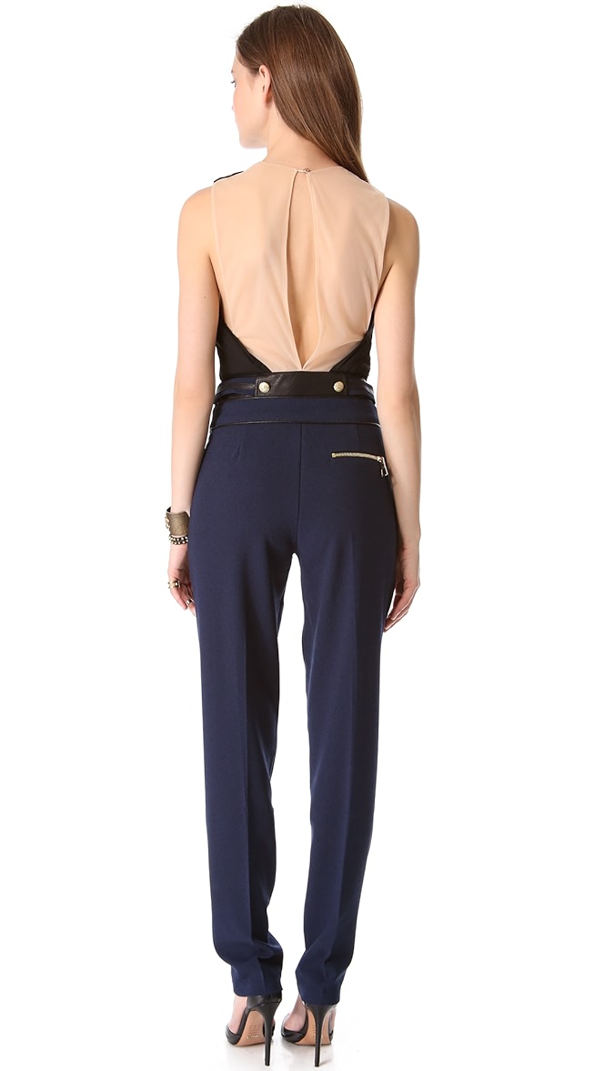 three floor jumpsuit