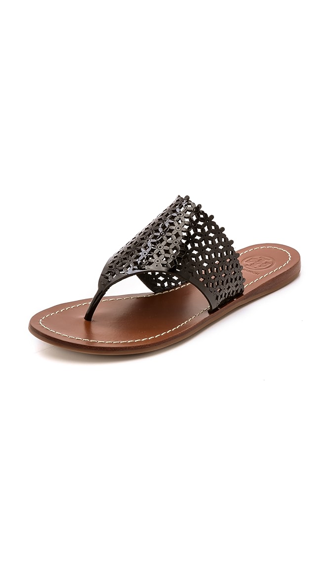 tory burch daisy flip flops