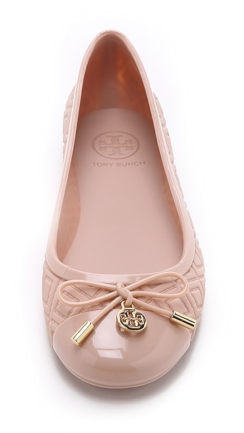 tory burch jelly flats