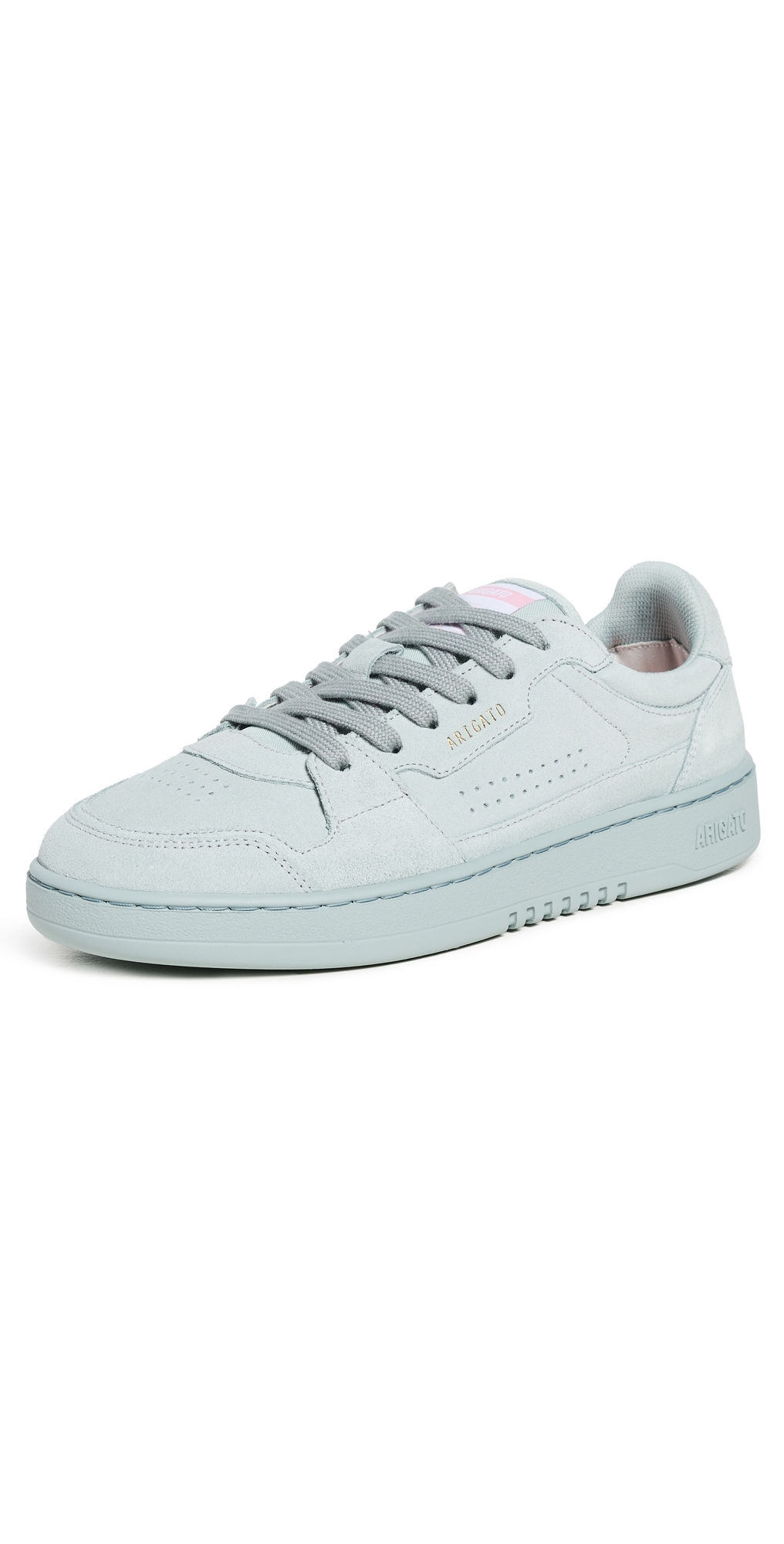 Axel Arigato Suede Dice Lo Sneakers In Turquoise/turquoise