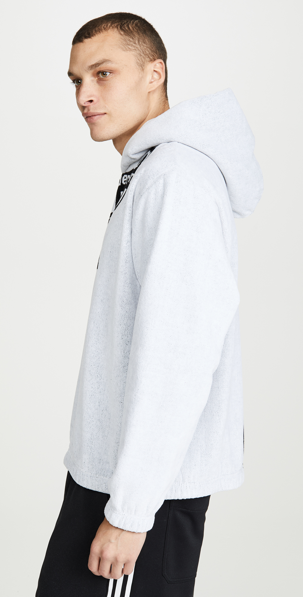 alexander wang adidas towel hoodie