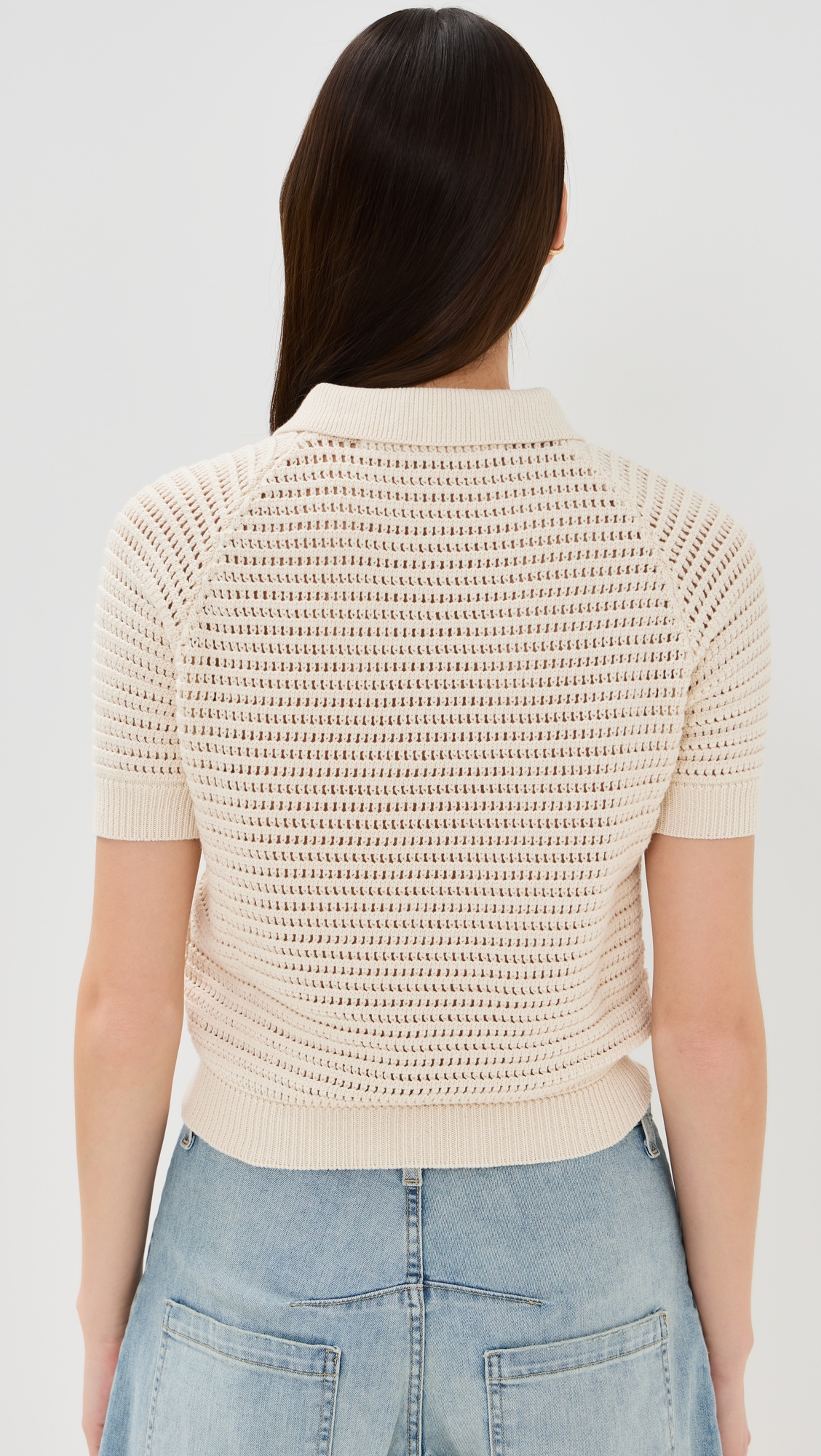Alix Of Bohemia Lessi Oyster Crochet Top thumbnail