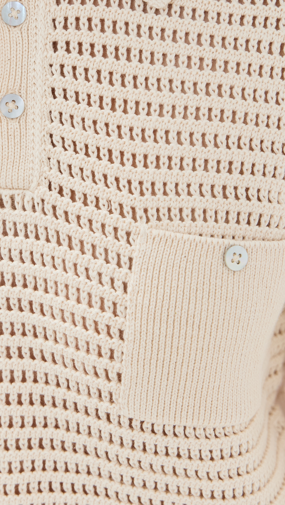 Alix Of Bohemia Lessi Oyster Crochet Top thumbnail