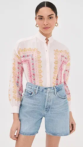 Alix Of Bohemia Kiki Blush Tile Shirt