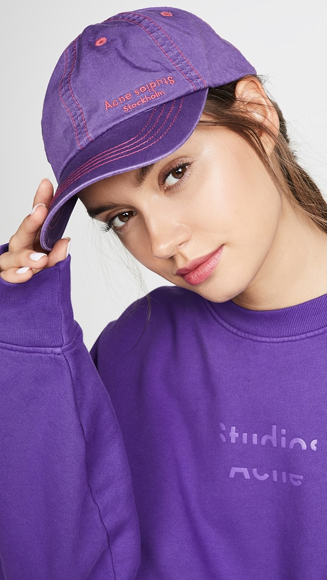 acne studios purple