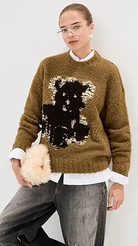 Acne Studios Teddy Animation Crewneck Sweater