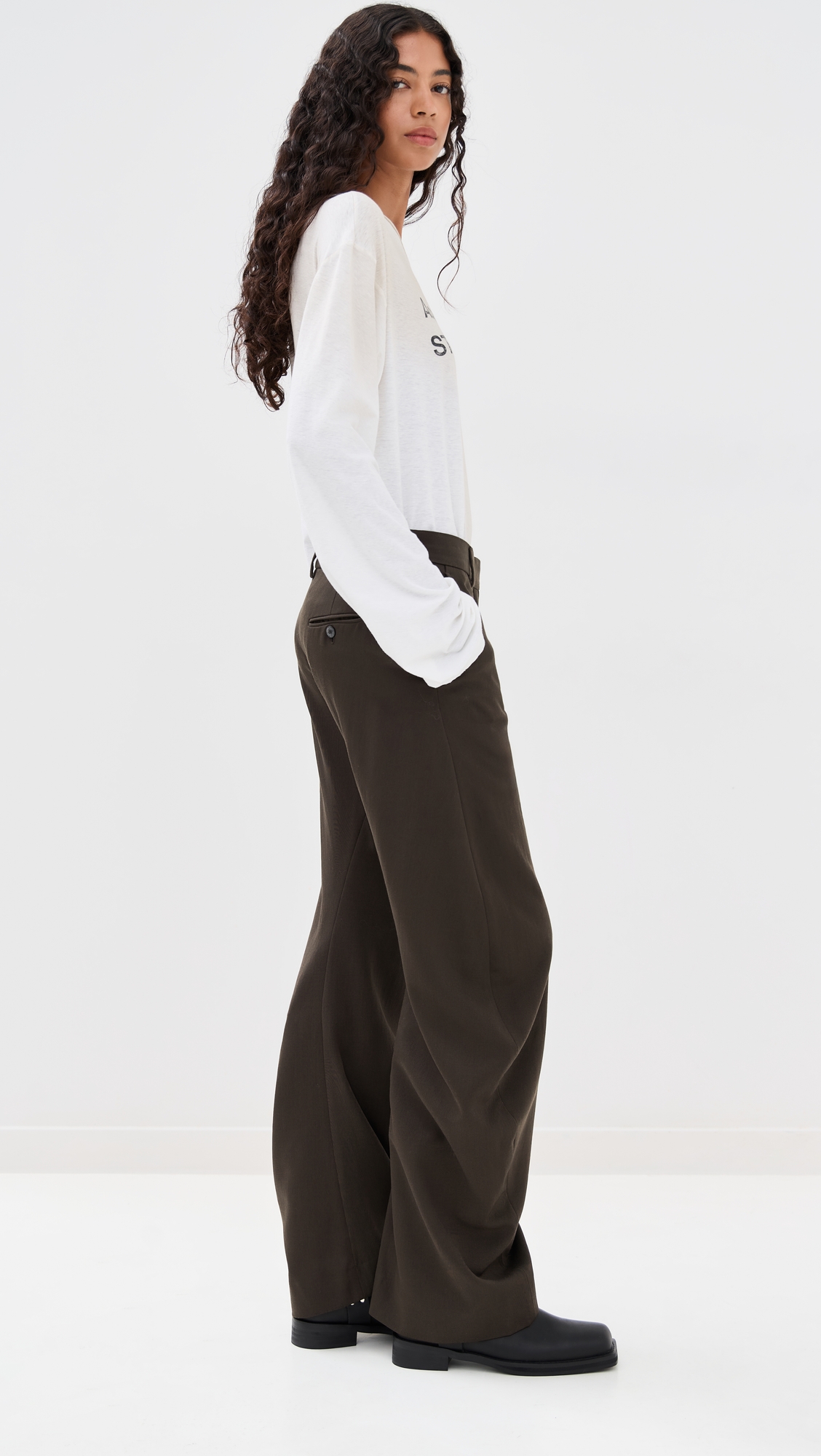 Acne Studios Comfort Gab Trousers thumbnail