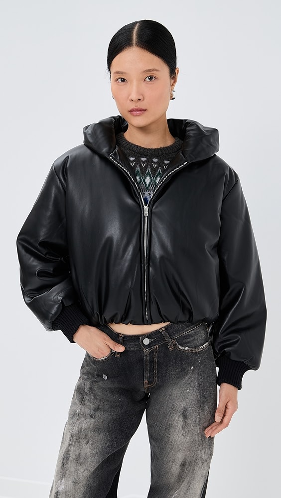 ジャケット・アウター R13 RIBBED FLIGHT BOMBER JACKET Khaki Ribbed Flight Bomber Jacket by R13 on Sale