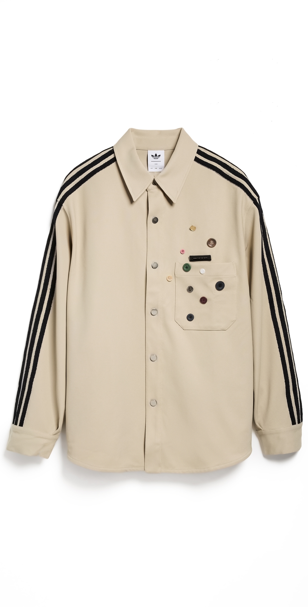 Adidas Originals Adidas X Song For The Mute Adi006 Shirt Jacket In Brown