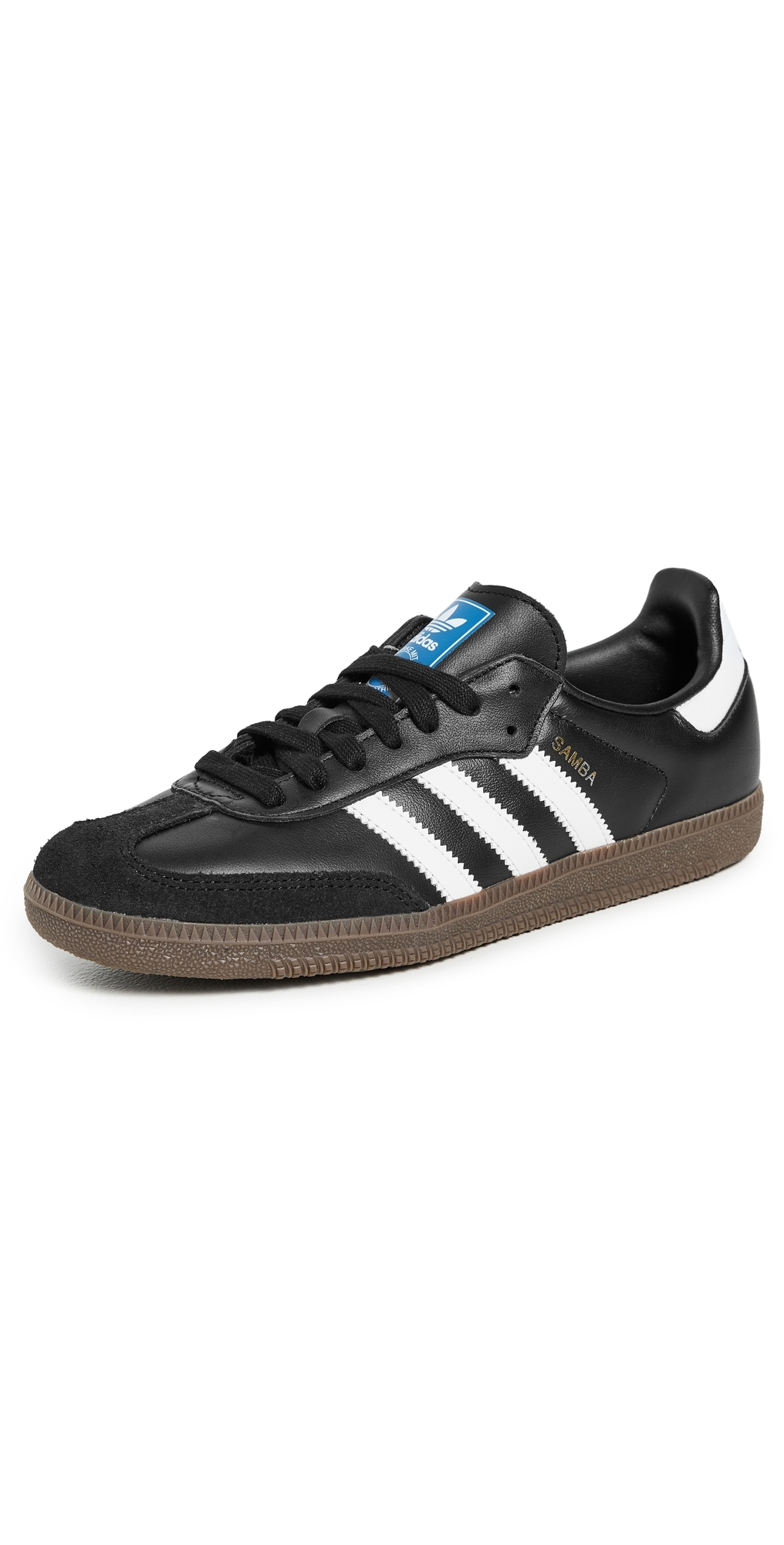 Adidas Originals Samba Og W Sneakers Core Black/cloud White/gum In Black