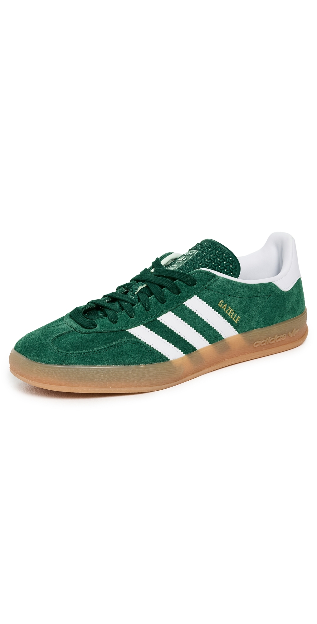 Adidas Originals Gazelle Indoor Sneakers In Green