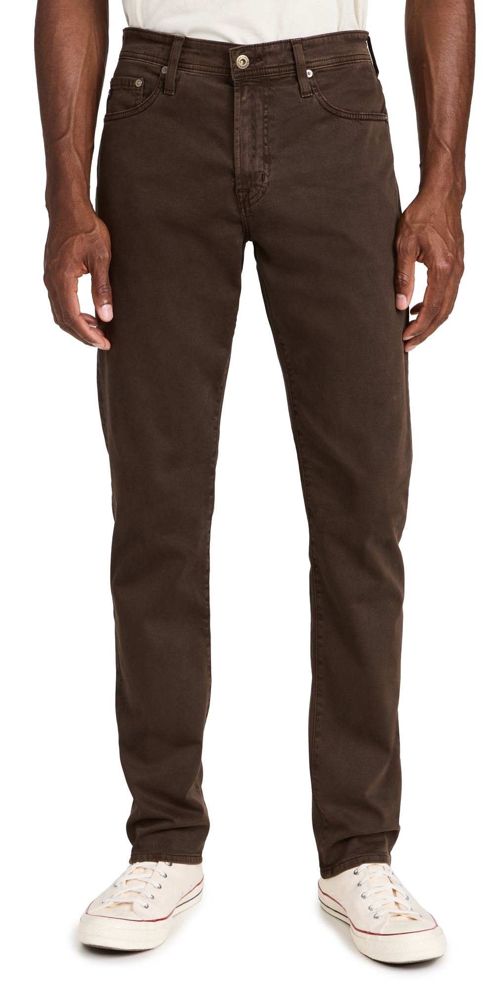 Ag Everett Sud Slim Straight Jeans 34 Sulfur Deep Woodland In Sulfur Deep Woodland