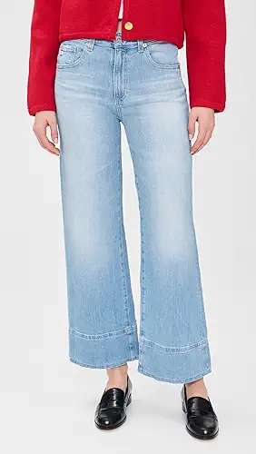 AG Saige Wide Leg Crop Jeans