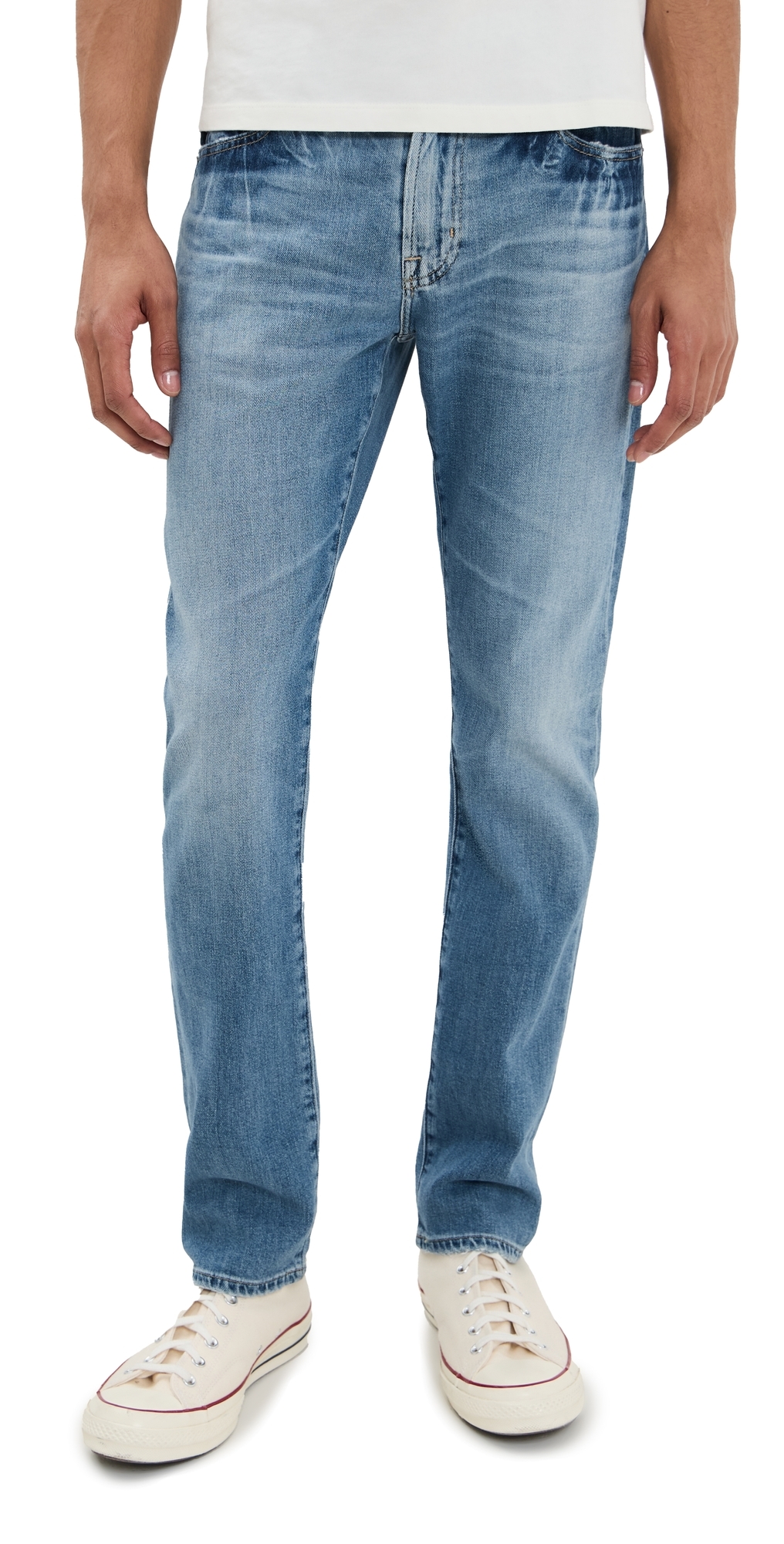 Ag Everett Slim Straight Jeans 32 17 Years Mammoth In 17 Years Mammoth