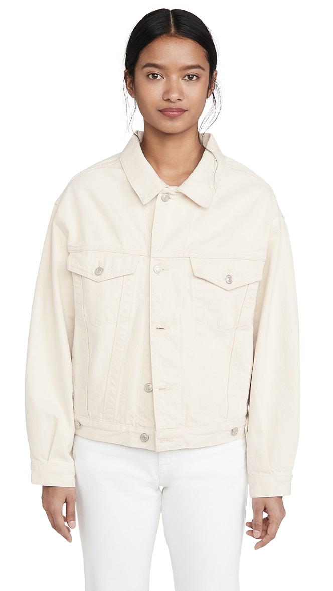 Agolde charli denim jacket paper Clearance
