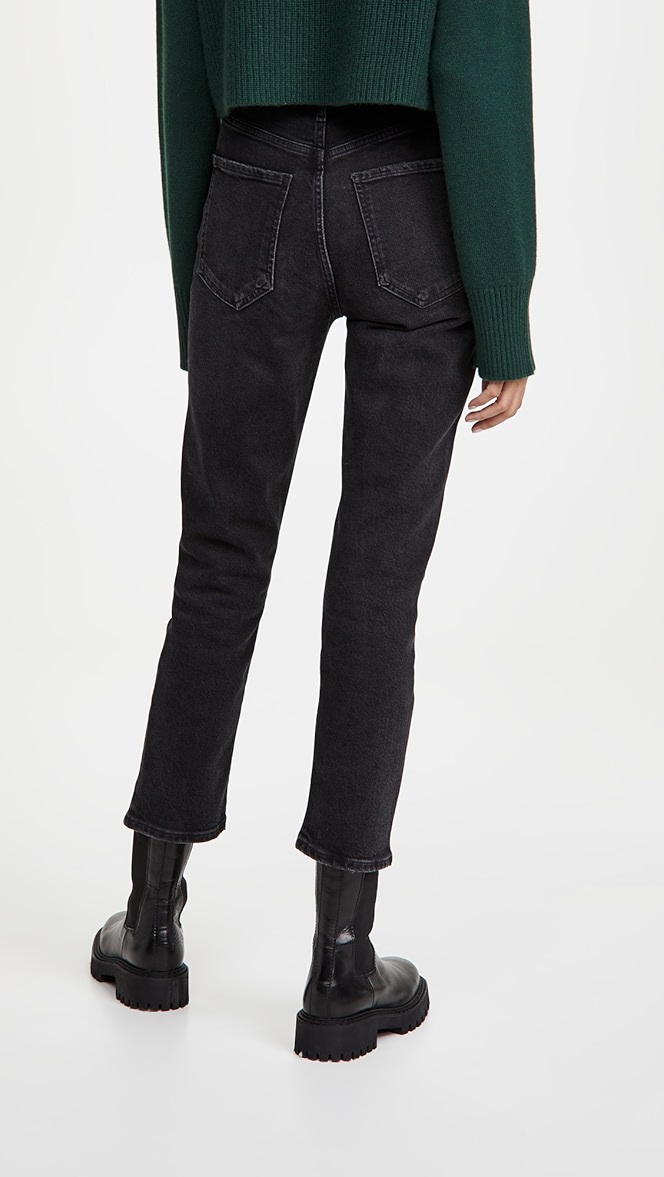 Agolde riley black Clearance