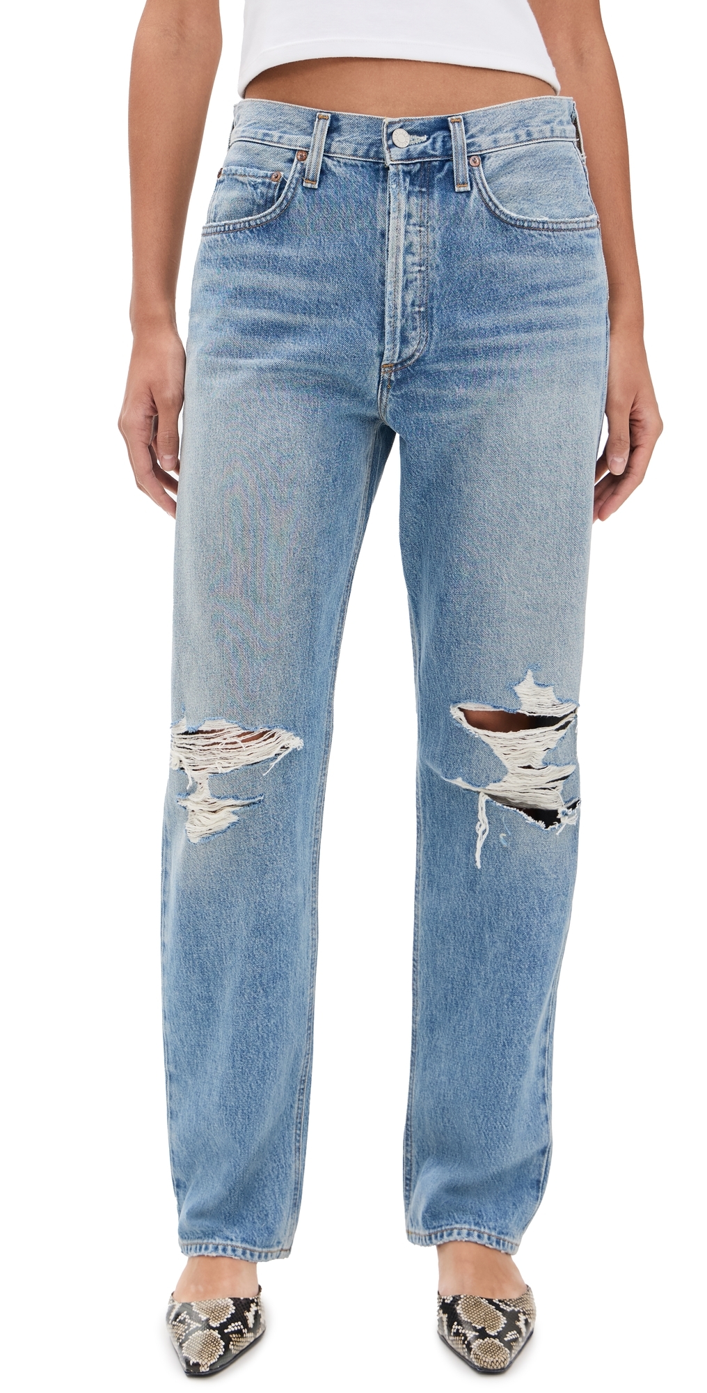 AGOLDE Kelly Jeans Backdrop 27