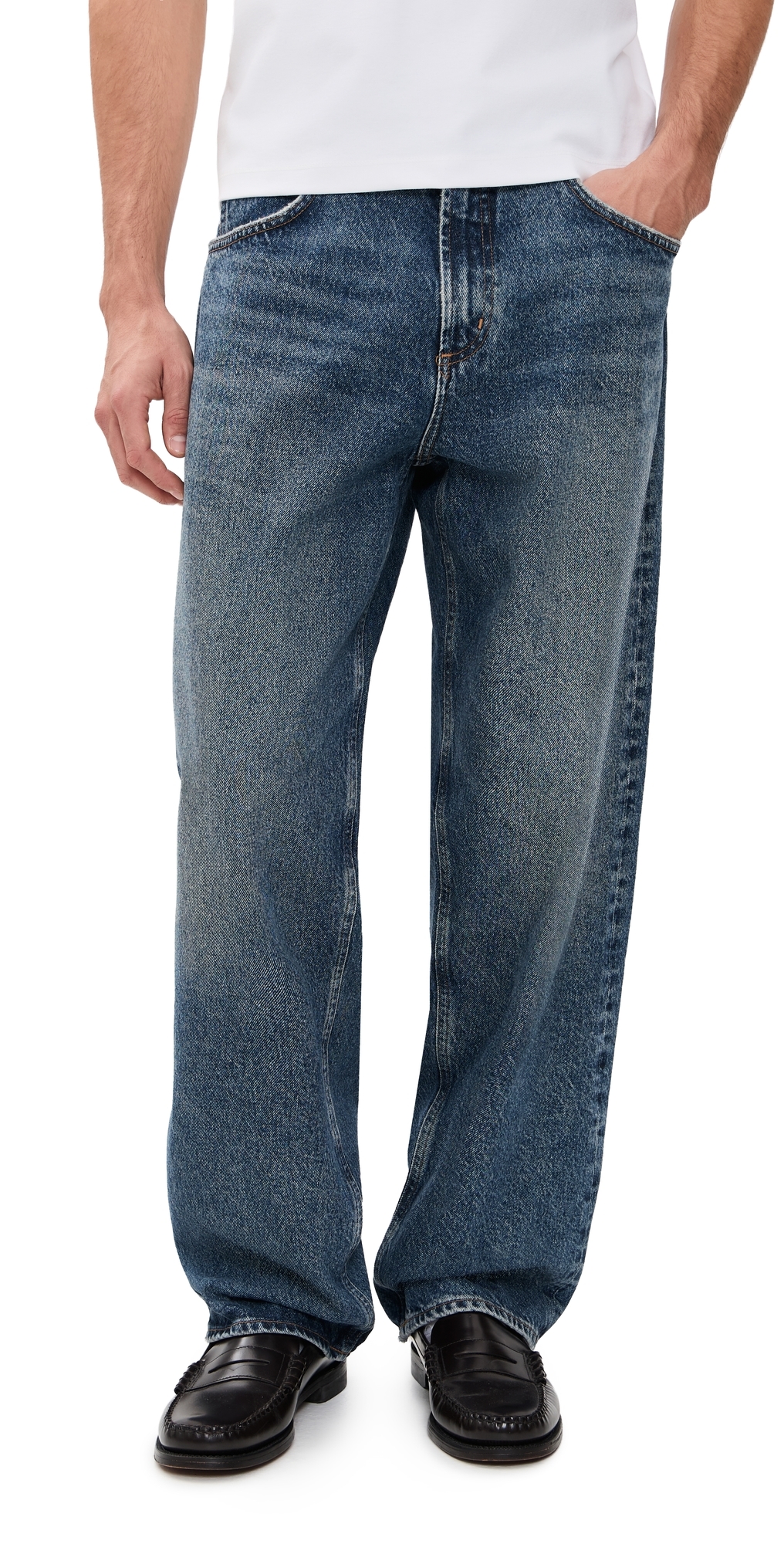 Agolde 'fusion' Jeans In Blue